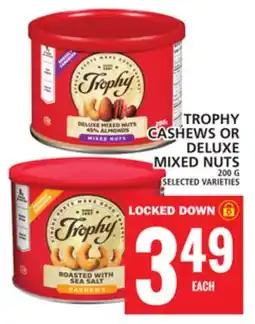 Food Basics TROPHY CASHEWS OR DELUXE MIXED NUTS offer