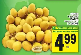 Food Basics FRESH YELLOW DATES offer