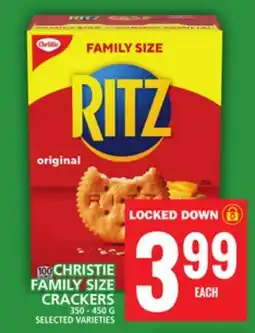 Food Basics CHRISTIE FAMILY SIZE CRACKERS offer