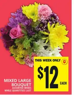 Food Basics MIXED LARGE BOUQUET offer