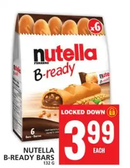 Food Basics NUTELLA B-READY BARS offer