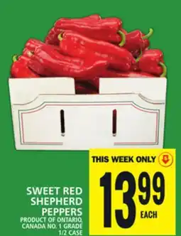 Food Basics SWEET RED SHEPHERD PEPPERS offer