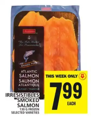 Food Basics IRRESISTIBLES SMOKED SALMON offer