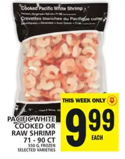 Food Basics PACIFIC WHITE COOKED OR RAW SHRIMP offer