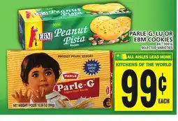 Food Basics PARLE-G, LU OR EBM COOKIES offer