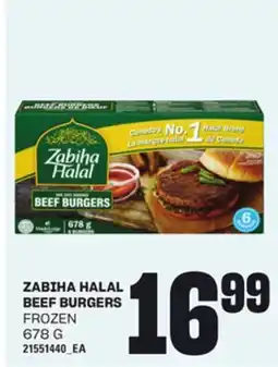 Loblaws ZABIHA HALAL BEEF BURGERS, 678 G offer