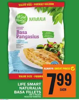 Food Basics LIFE SMART NATURALIA BASA FILLETS offer
