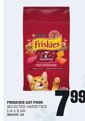 Loblaws FRISKIES CAT FOOD, 1.4-1.5 KG offer