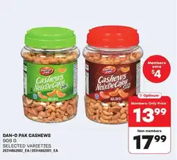 Loblaws DAN-D PAK CASHEWS offer