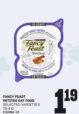 Loblaws FANCY FEAST PETITES CAT FOOD, 79.4 G offer