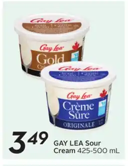 Sobeys GAY LEA Sour Cream offer