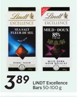 Sobeys LINDT Excellence Bars offer