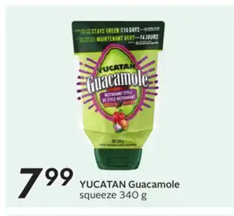 Sobeys YUCATAN Guacamole squeeze offer