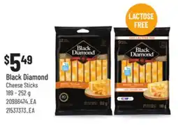 Loblaws BLACK DIAMOND CHEESE STICKS, 189-252 G offer
