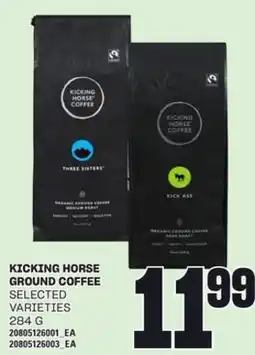 Loblaws KICKING HORSE GROUND COFFEE, 284 G offer