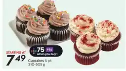 Sobeys Cupcakes offer