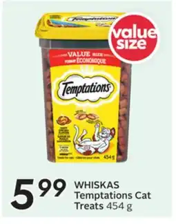 Sobeys WHISKAS Temptations Cat Treats offer