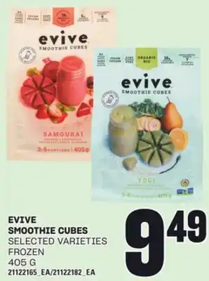 Loblaws EVIVE SMOOTHIE CUBES, 405 G offer
