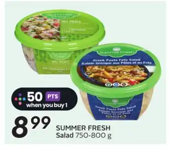 Sobeys SUMMER FRESH Salad offer