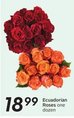 Sobeys Ecuadorian Roses offer