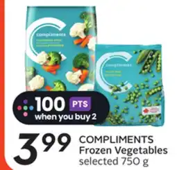Sobeys COMPLIMENTS Frozen Vegetables offer