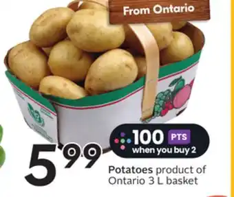 Sobeys Potatoes offer