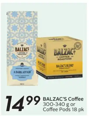 Sobeys BALZAC'S Coffee offer