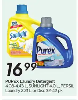 Sobeys PUREX Laundry Detergent offer