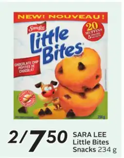Sobeys SARA LEE Little Bites Snacks offer