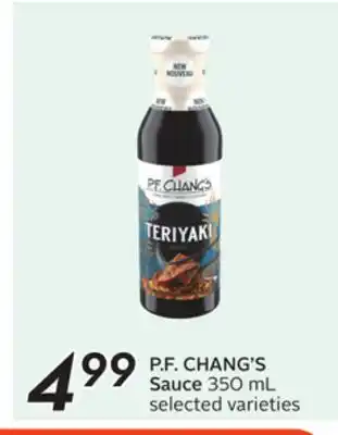 Sobeys P. F. CHANG'S Sauce offer