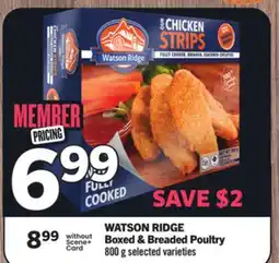 Foodland Boxed & Breaded Poultry offer