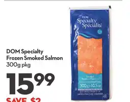 Longo's Frozen Smoked Salmon offer