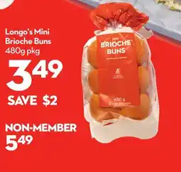 Longo's Longo's Mini Brioche Buns offer
