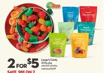 Longo's Longo's Candy offer