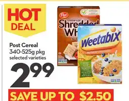 Longo's Post Cereal offer