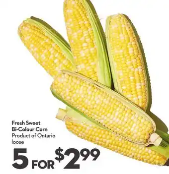 Longo's Fresh Sweet Bi-Colour Corn offer