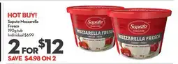 Longo's Mozzarella Fresca offer