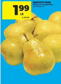 Real Canadian Superstore BARTLETT PEAR offer