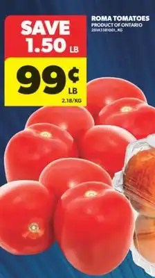 Real Canadian Superstore ROMA TOMATOES offer