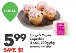 Longo's Longo's Vegan Cupcakes offer