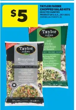 Real Canadian Superstore TAYLOR FARMS CHOPPED SALAD KITS, 267-383 G offer