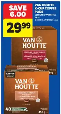 Real Canadian Superstore VAN HOUTTE K-CUP COFFEE PODS, 48'S offer