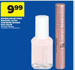Real Canadian Superstore MAYBELLINE SKY HIGH MASCARA, ULTRA SLIM BROW OR ESSIE NAIL COLOR offer