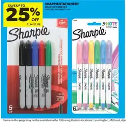Real Canadian Superstore SHARPIE STATIONERY offer