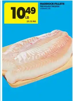 Real Canadian Superstore HADDOCK FILLETS offer