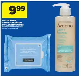 Real Canadian Superstore NEUTROGENA, AVEENO CLEANSERS OR CLEANSING WIPES offer