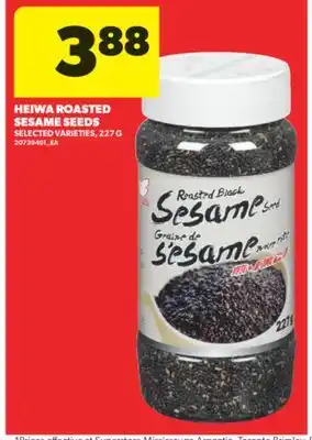 Real Canadian Superstore HEIWA ROASTED SESAME SEEDS, 227 G offer