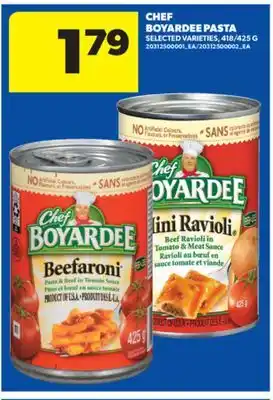 Real Canadian Superstore CHEF BOYARDEE PASTA, 418/425 G offer