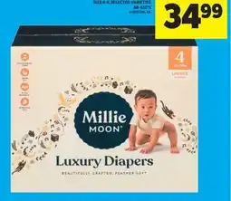 Real Canadian Superstore MILLIE MOON DIAPERS, 88-120'S offer