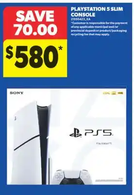 Real Canadian Superstore PLAYSTATION 5 SLIM CONSOLE offer